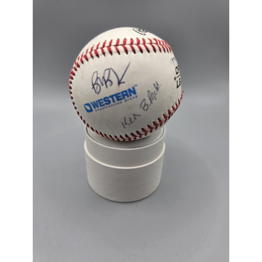 Multi Signed Official League Baseball Paul Molitor + Others Beckett Inconclusive - Picture 4 of 12